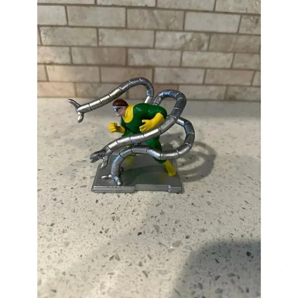 Marvel Spider-Man Doctor Octopus PVC Cake Topper Figure With Base #db - Picture 4 of 4